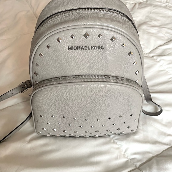 Michael Kors Abbey Studded Backpack - Picture 2 of 5